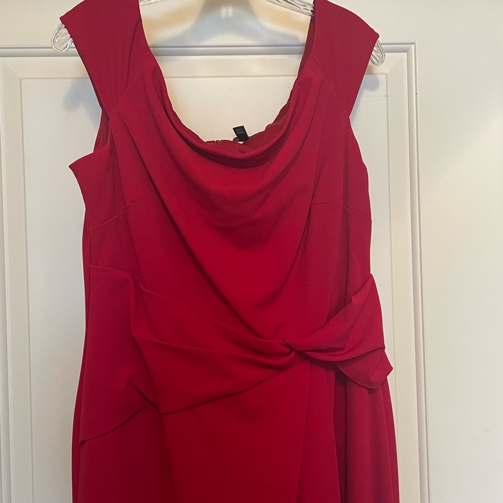 NWT Red Formal Ralph Lauren Dress - Picture 2 of 3